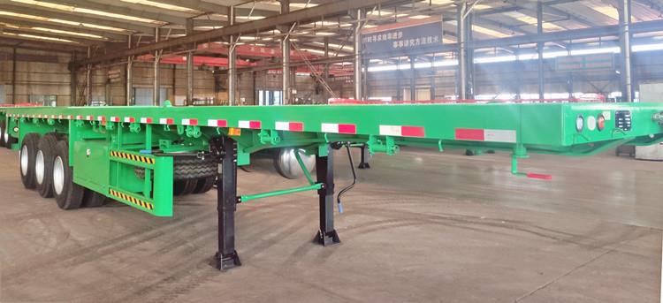 How Much is a Flatbed Trailer | Tri Axle Flatbed Trailer for Sale 
