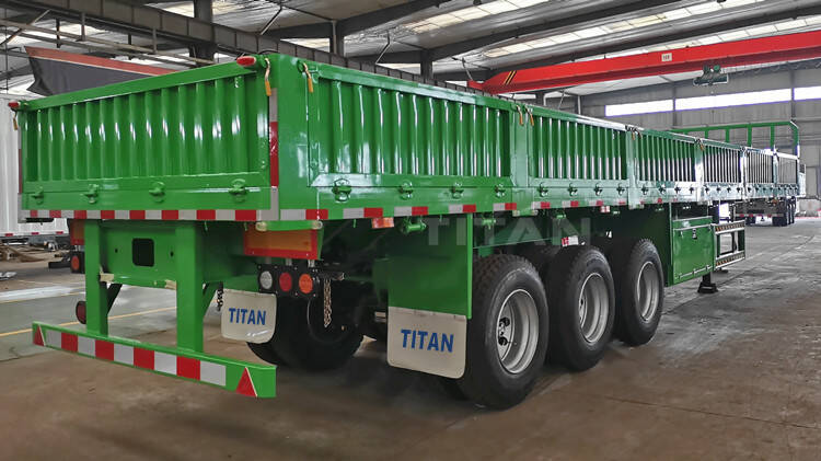 40 Ton Drop Side Trailer | Tri Axle Dropside Trailer for Sale