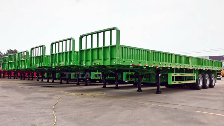 40 Ton Drop Side Trailer | Tri Axle Dropside Trailer for Sale