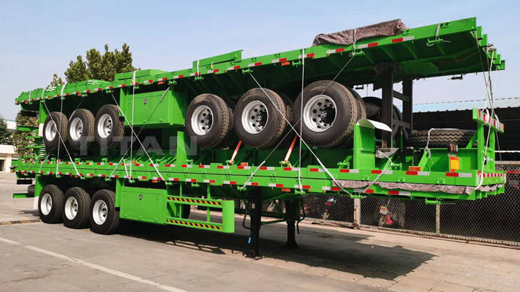 40 Ton Drop Side Trailer | Tri Axle Dropside Trailer for Sale