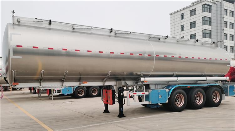 Tri Axle 40000 Liters Aluminum Tanker Semi Trailer Price for Sale