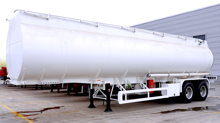2 Axle 40000 Liters Fuel Tanker Trailer with Bogie Suspension