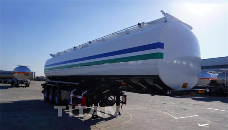 Tri Axle 45000 Liters Fuel Tanker Trailer for Sale