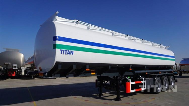 Tri Axle 45000 Liters Fuel Tanker Trailer for Sale