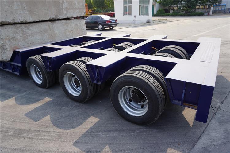 120 Ton 3 Line 6 Axle Low Loader Trailer with Dolly for Sale