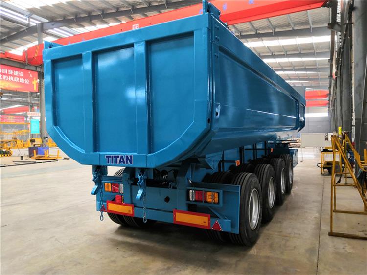 4 Axle 33cbm Semi Tipper Trailer for Sale