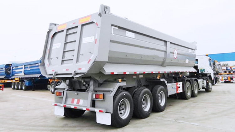 50 Ton U Shape Tipper Trailer Price for Sale in Nigeria
