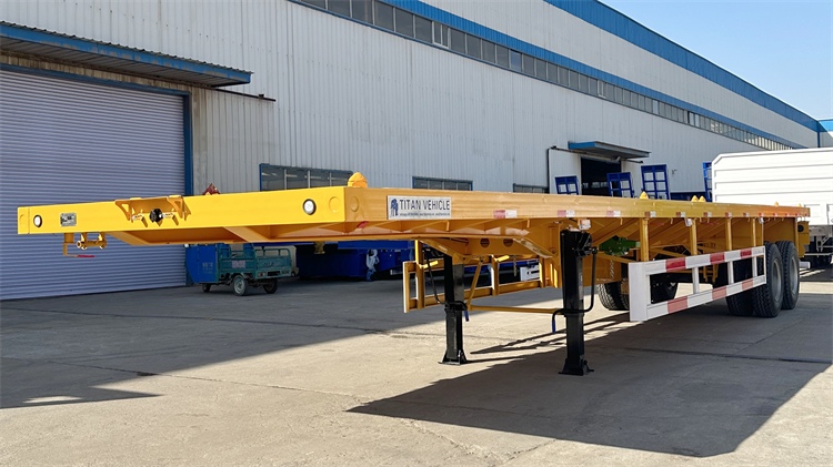 2 Axle 40 ft Flat Bed Trailer for Sale In Nigeria Lagos