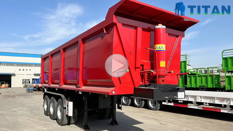 3 Axle 60 Ton Semi Tipper Trailer for Sale In Nigeria