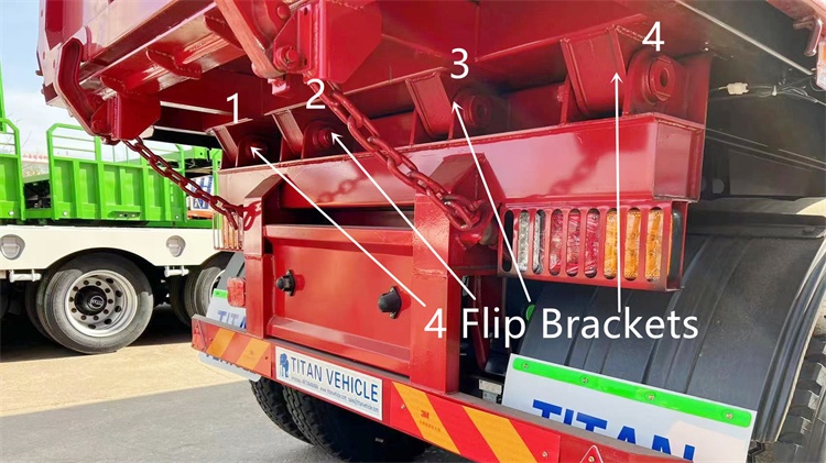 3 Axle 60 Ton Semi Tipper Trailer for Sale In Nigeria