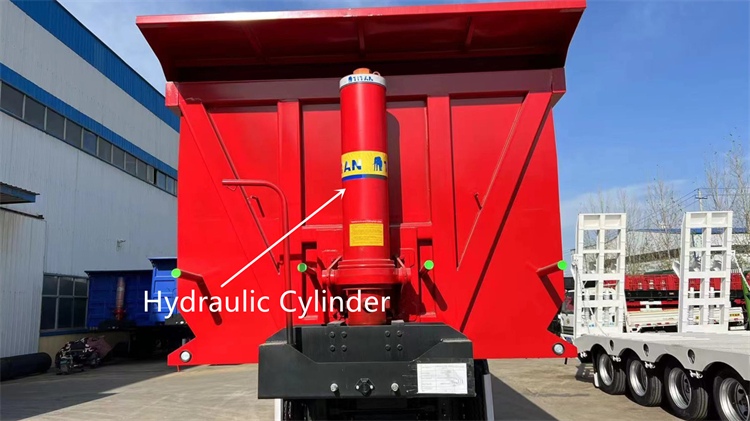 3 Axle 60 Ton Semi Tipper Trailer for Sale In Nigeria