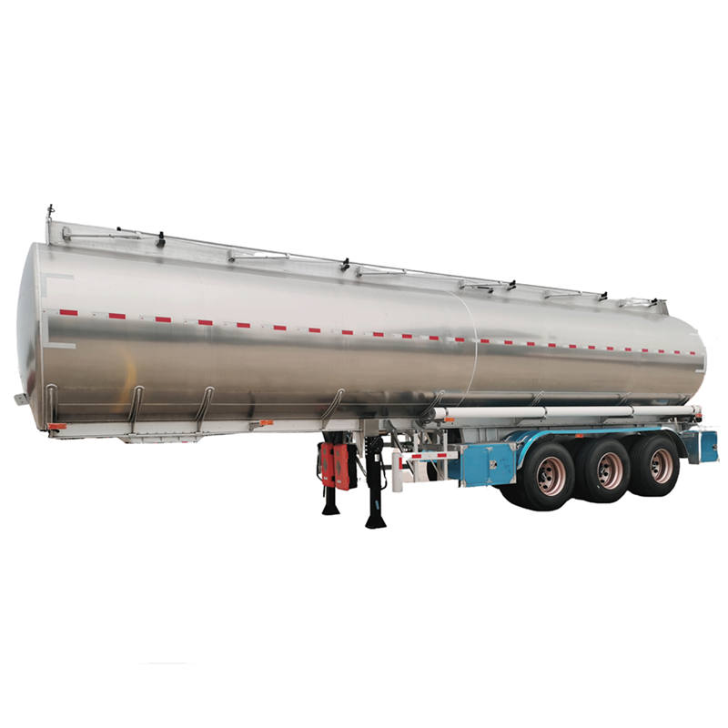 40000 Liters Aluminum Tanker Semi Trailer