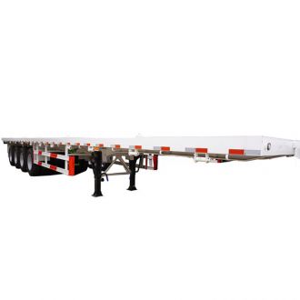 4 Axle 45 Ft Flat Bed Trailers