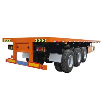 3 Axle 40 Foot Flatbed Trailer