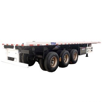 40ft Flat Top Semi Trailer
